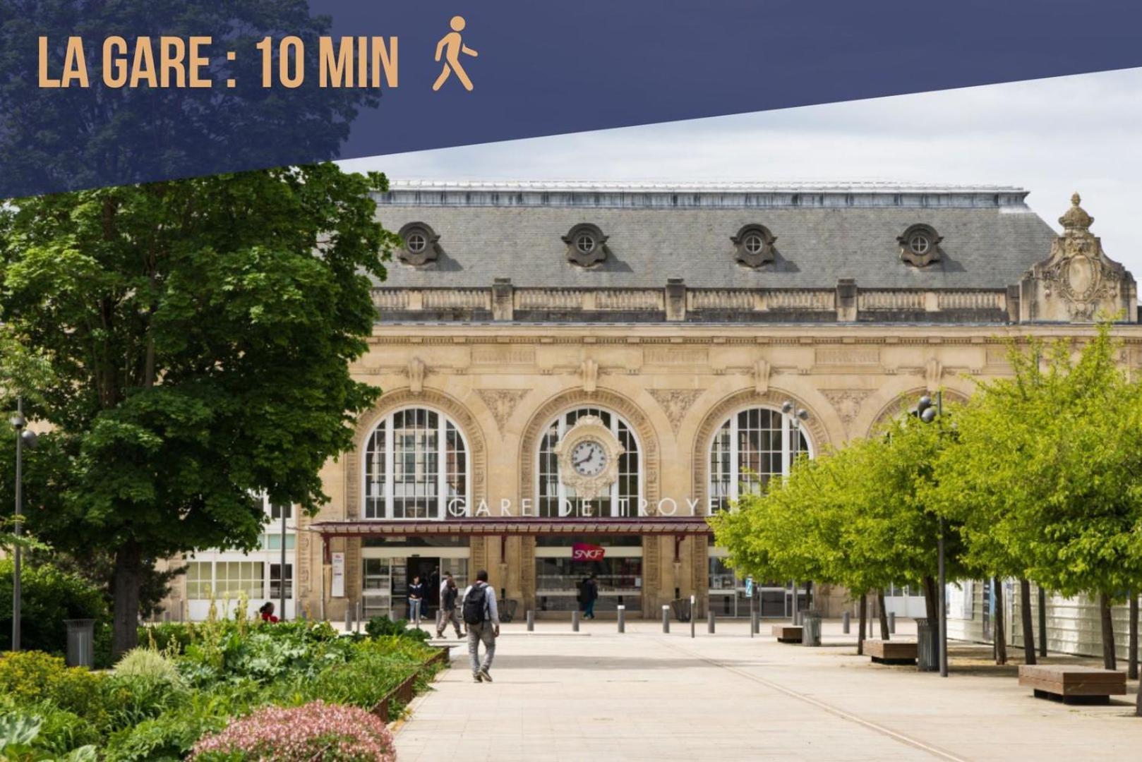 Madeleine - Centre-Ville Proche Gare - Mon Groom Troyes Exterior photo