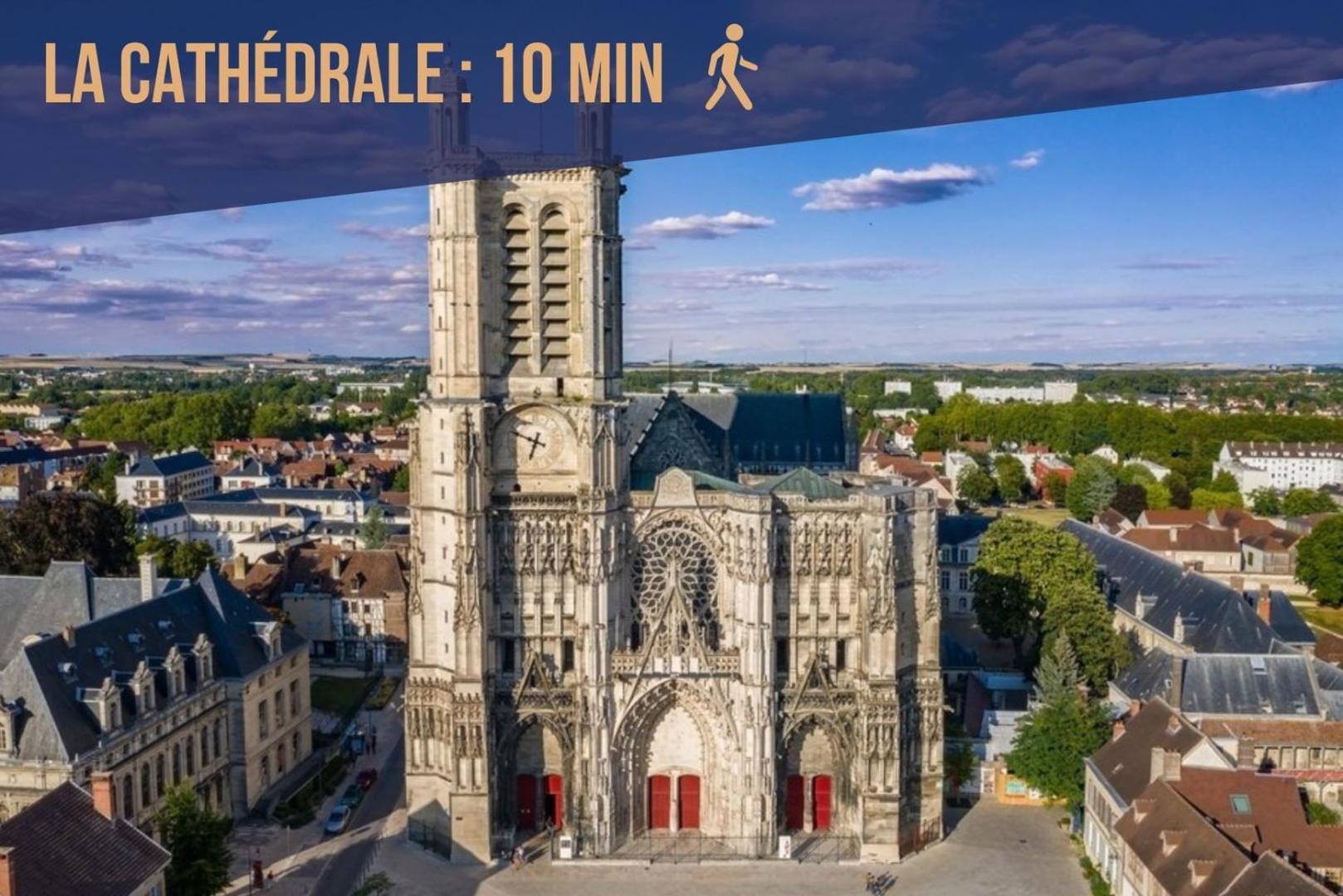 Madeleine - Centre-Ville Proche Gare - Mon Groom Troyes Exterior photo